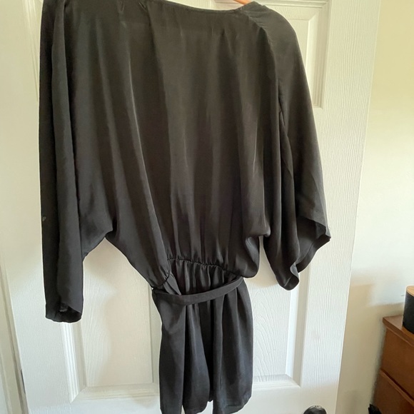 COPY - Beautiful satin romper from lulus - Picture 3 of 4